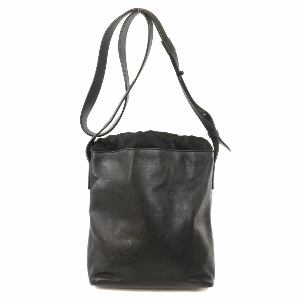 Louis Vuitton Bag Shadow Shoulder Black Monogram